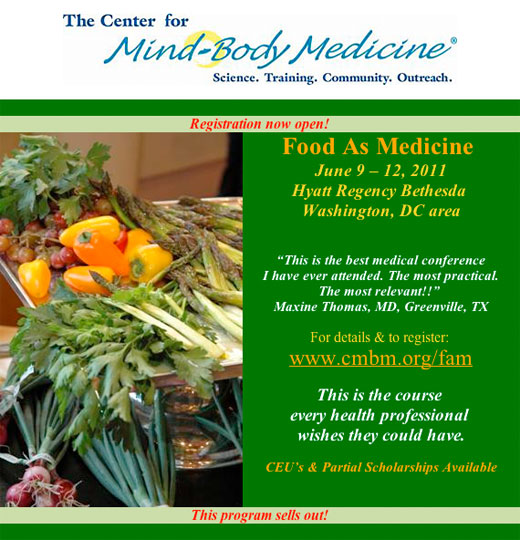 Food as Medicine Nutrition Training Program