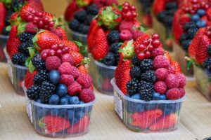 Eating organic berries can serve as a part of a Whole Health Self Care regimen